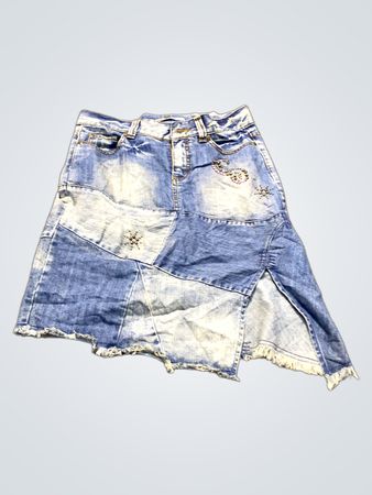 ONLY JEANS Denim-Patchwork-Minirock