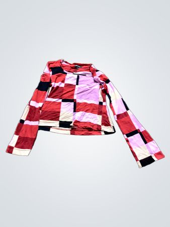 Street One Langarm-Patchwork-Top