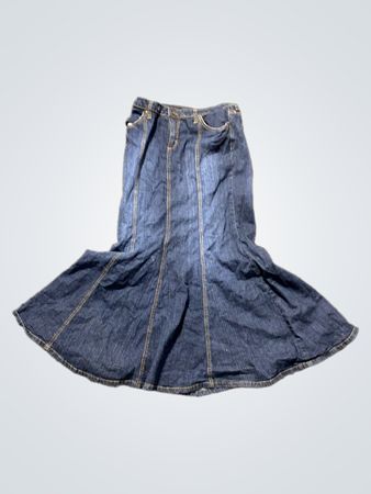 Denim Maxi-Rock