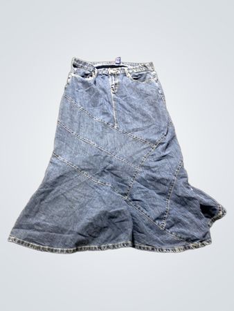 Baccini Denim Maxi Rock