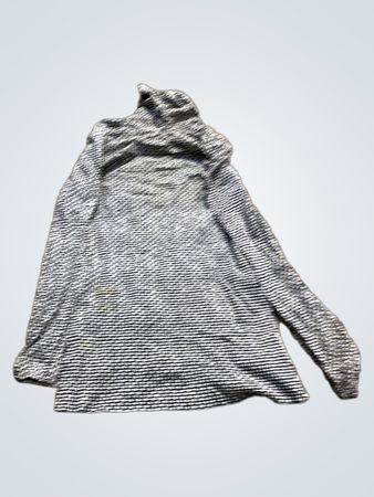 Langärmliges gemustertes Rollkragenshirt