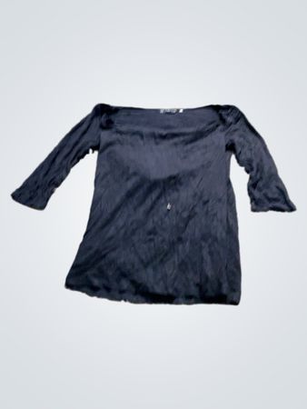 Top Secret Schwarzes Langarmshirt