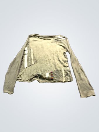 Olivengrünes Langarmshirt