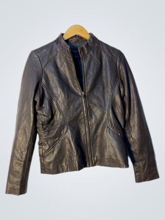 Tahari Leather Jacket