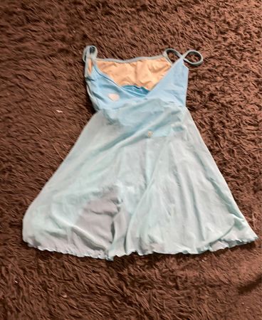 Helles Blau Ballettkleid