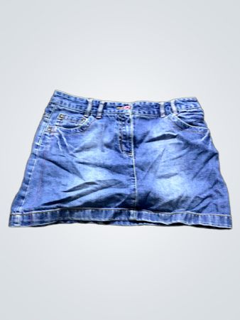 Blauer Jeansrock