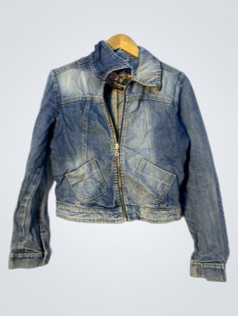 Young Fashion Embroidered Denim Jacket