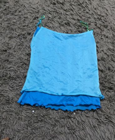 Blaues Tanktop