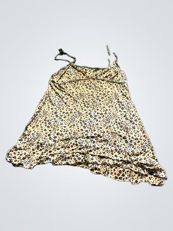 Leopardprint-Slipkleid