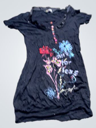 Desigual besticktes T-Shirt-Kleid