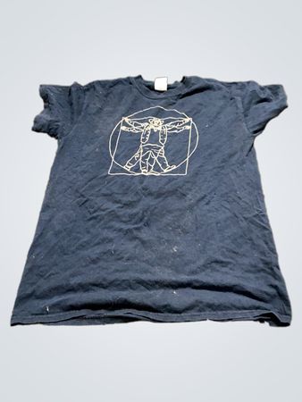 Gildan Vitruvian Man Graphic T-Shirt