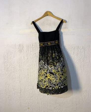 Intermission Black Patterned Dress