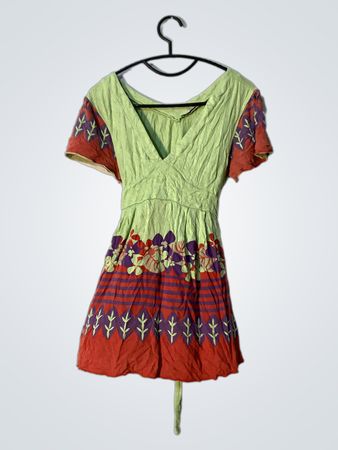 VILA CLOTHES Kurzarm-Mini-Kleid
