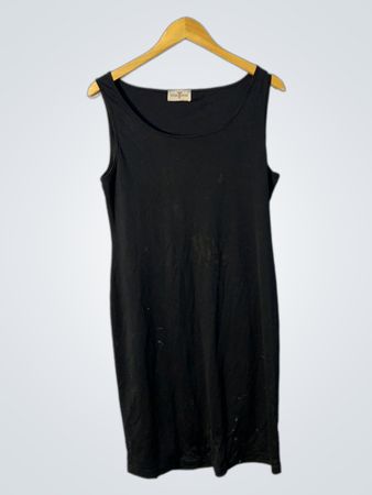 VOTRE MODE Schwarzes ärmelloses Kleid