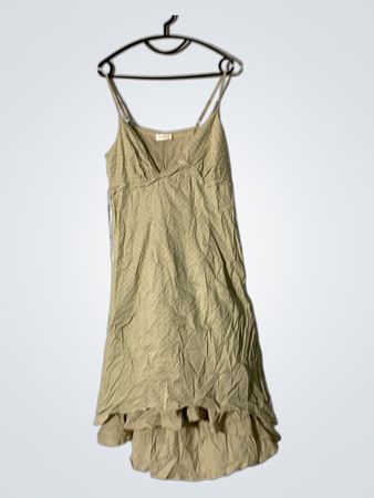 Yessica Spaghettiträgerkleid mit Rüschensaum