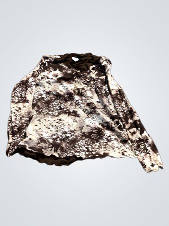 Langarmshirt mit abstraktem Druck