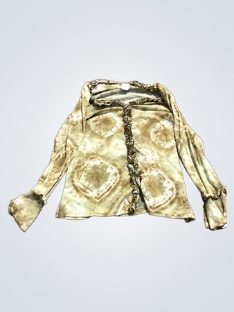 M&S Mode Tie-Dye-Rüsch Langarmtop