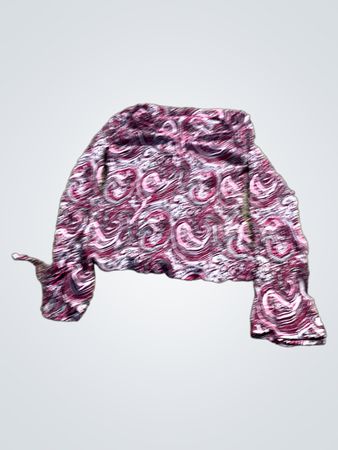 Paisley-Print Langarmshirt