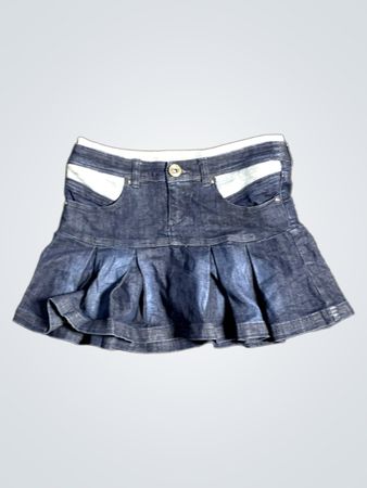 Bershka Denim Faltenrock