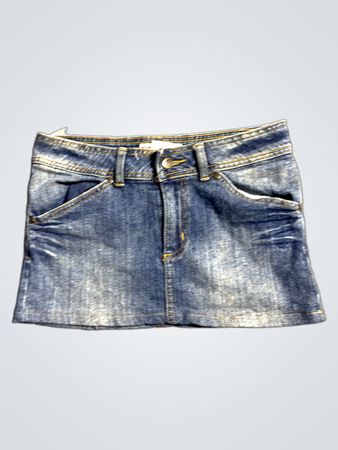 Bisou Bisou Damen Denim Minirock