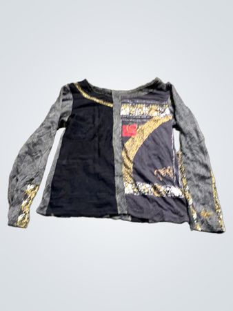 Langarmshirt mit dekorativem Druck