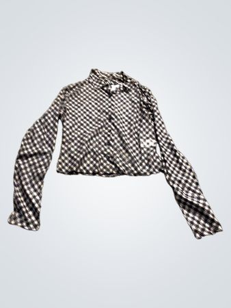 Motel Cropped Button-Up Hemd