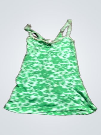 Grünes Blumenmuster-Camisole