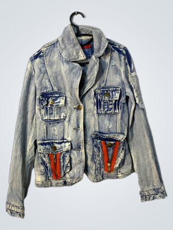 YUAN CHEN LONA Giacca di Jeans