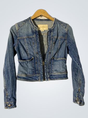 Pilcro e la giacca in denim Letterpress