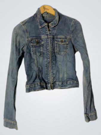 Giacca in denim di qualità autentica Abercrombie & Fitch