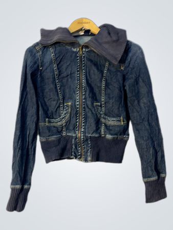 Gap Denim Jacket with Hood