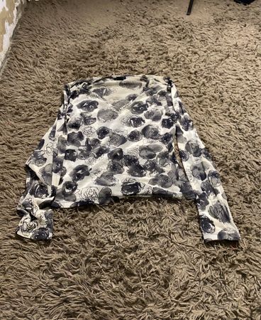 THE LIMITED Damen Bluse mit floralem Druck und langen Ärmeln