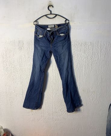 PINK FASHION FLARE JEANS