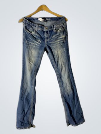 Ariza Jeans Damen Größe 11/12 Bootcut Jeans