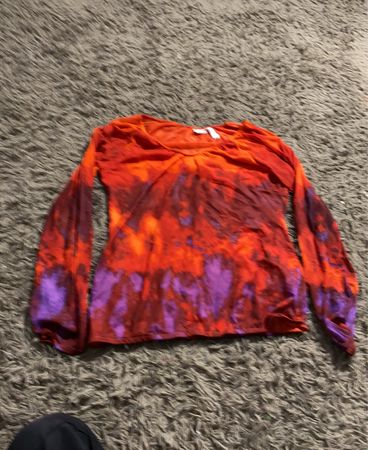 Laura T Kollektion Batik Langarmshirt