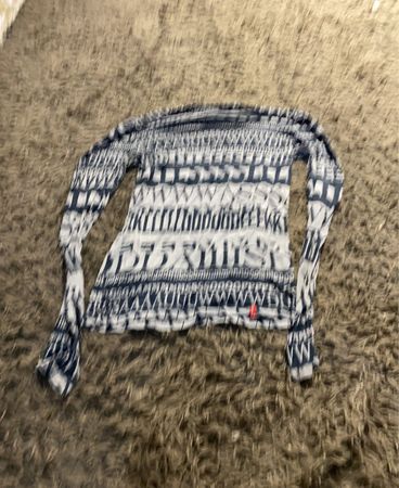 Langarmshirt mit Alloverdruck