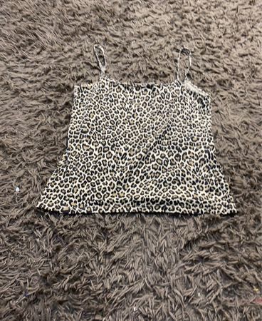 Leopardenmuster-Camisole