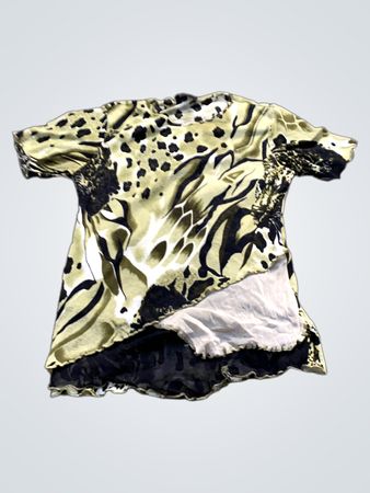 Abstraktes Druck T-Shirt