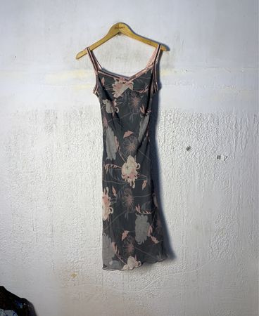 CÔTÉ FEMME Floral Slip Dress