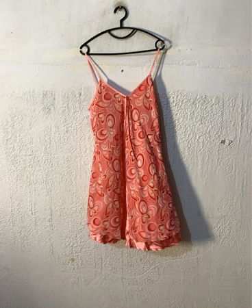 Unterwäsche Pink Gemustertes Slipkleid