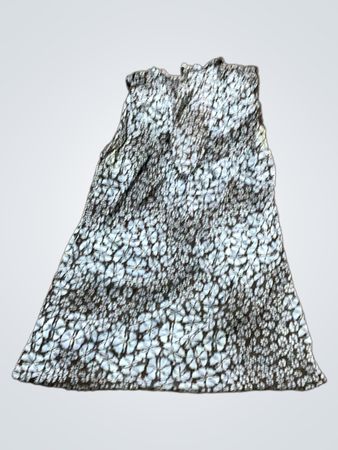 Ärmelloses Kleid mit Blumenmuster