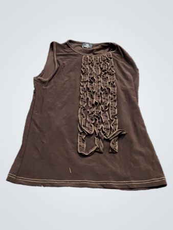 Celyn b. Brown Rüschentop