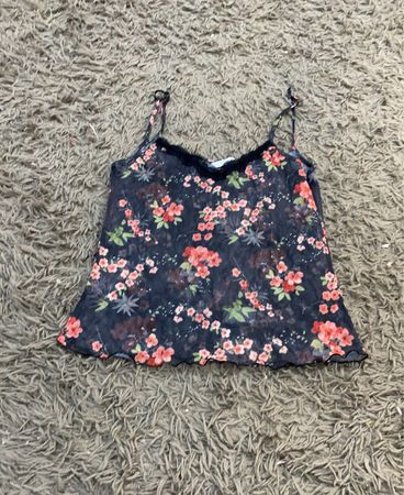 Floral Print Cami Top