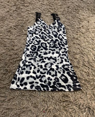 Leopard-Print-Minikleid