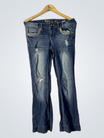 Ariza Jeans Damen Bootcut Jeans
