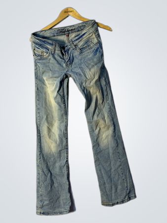 Fishbone Denim Jeans