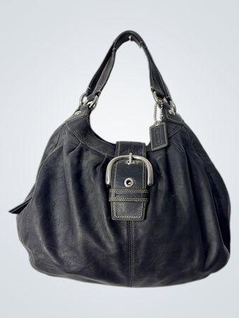 Coach Leather Hobo Handbag