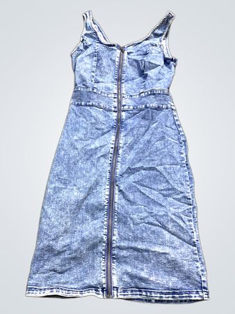 Jeanskleid mit Reißverschluss
