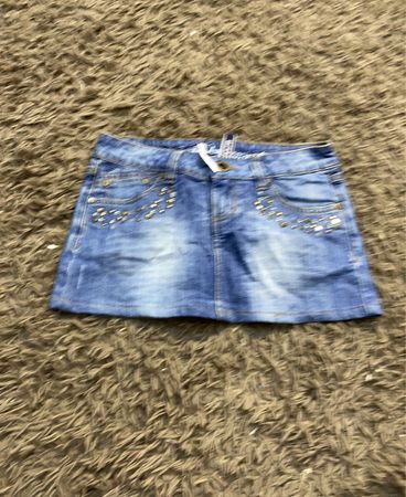 Guess Denim-Minirock mit Nieten