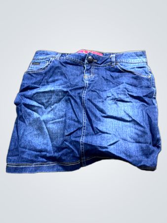 Blauer Jeansrock